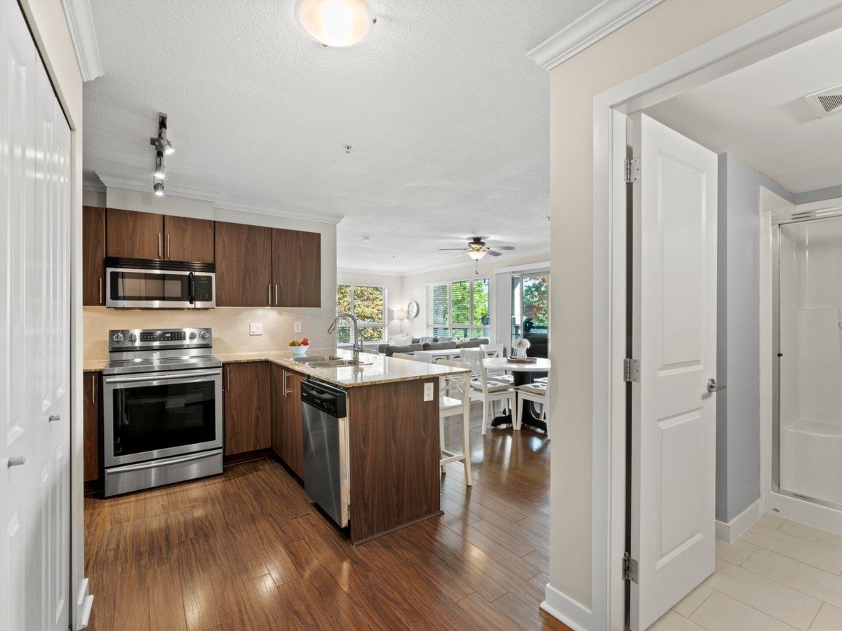 Living Room Photo of B203 8929 202 Street, Langley, BC