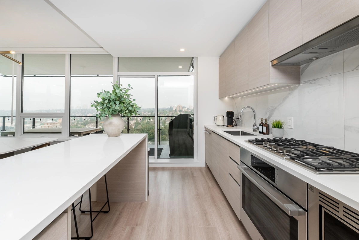 Kitchen Island Photo of 2901 823 Carnarvon Street, New Westminster, BC
