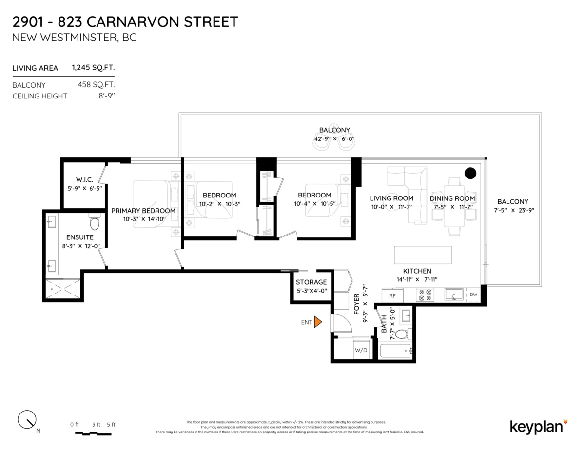 Playground / Recreational Area Near 2901 823 Carnarvon Street, New Westminster, BC