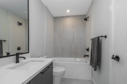Basement Recreation Room Photo of 411 8117 200a Street, Langley, BC