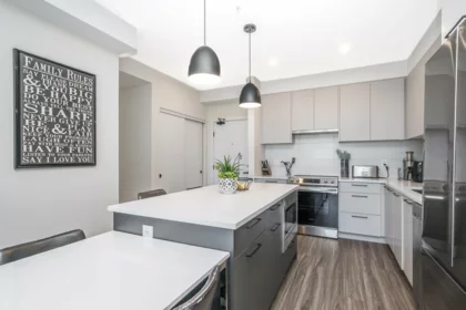 Kitchen Island Photo of 411 8117 200a Street, Langley, BC