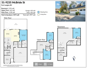 Playground / Recreational Area Near 51 9235 Mcbride Street, Langley, BC