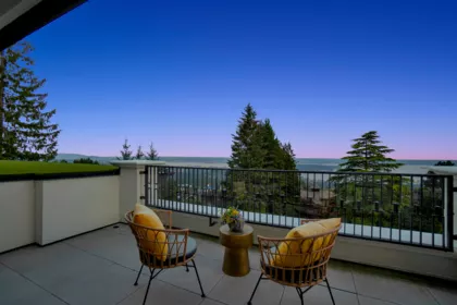 Outdoor Patio Photo of 1419 Bramwell Road, West Vancouver, BC