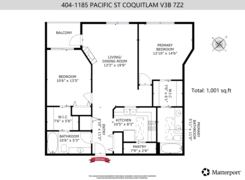404 1185 Pacific Street, Coquitlam, BC