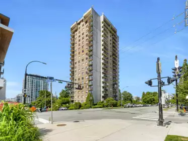 Aerial View of 1605 145 St. Georges Avenue, North Vancouver, BC