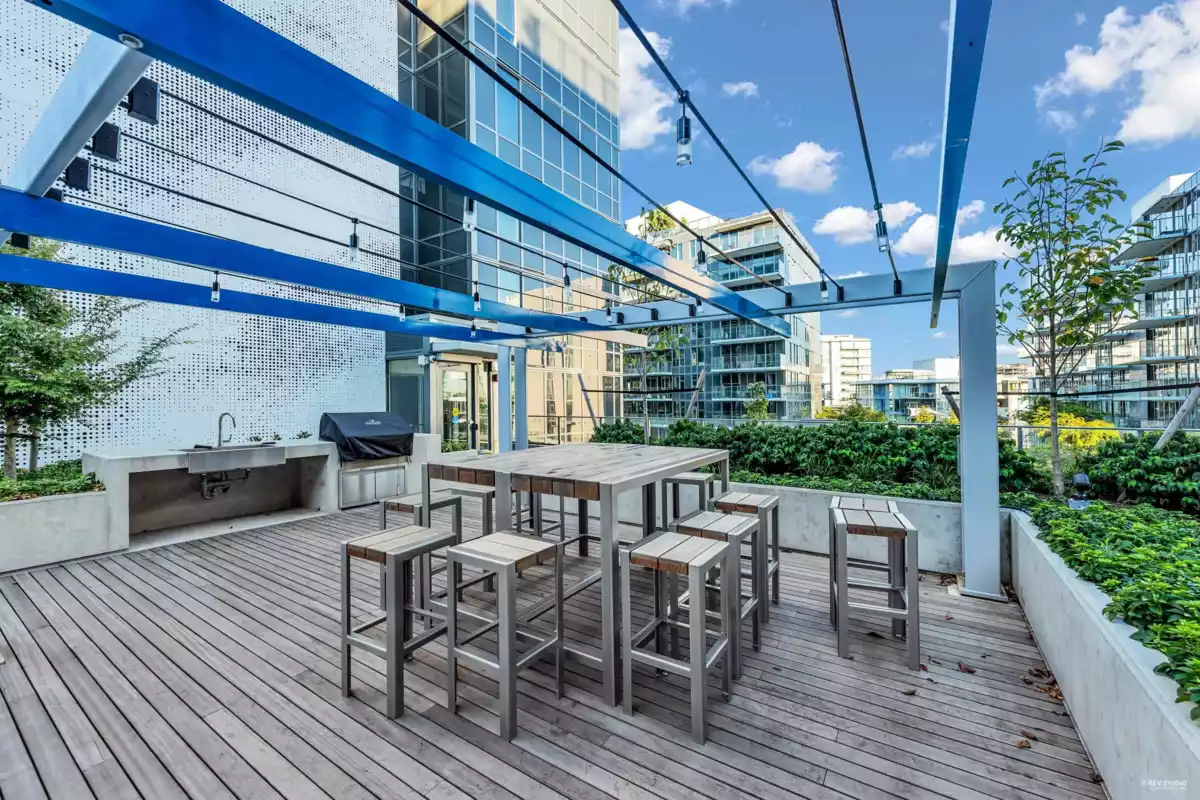 Outdoor Deck Photo of 1215 8611 Hazelbridge Way, Richmond, BC
