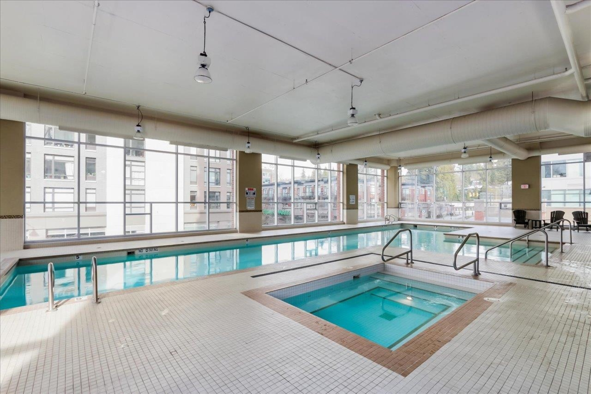 Swimming Pool Photo of 303 110 Brew Street, Port Moody, BC