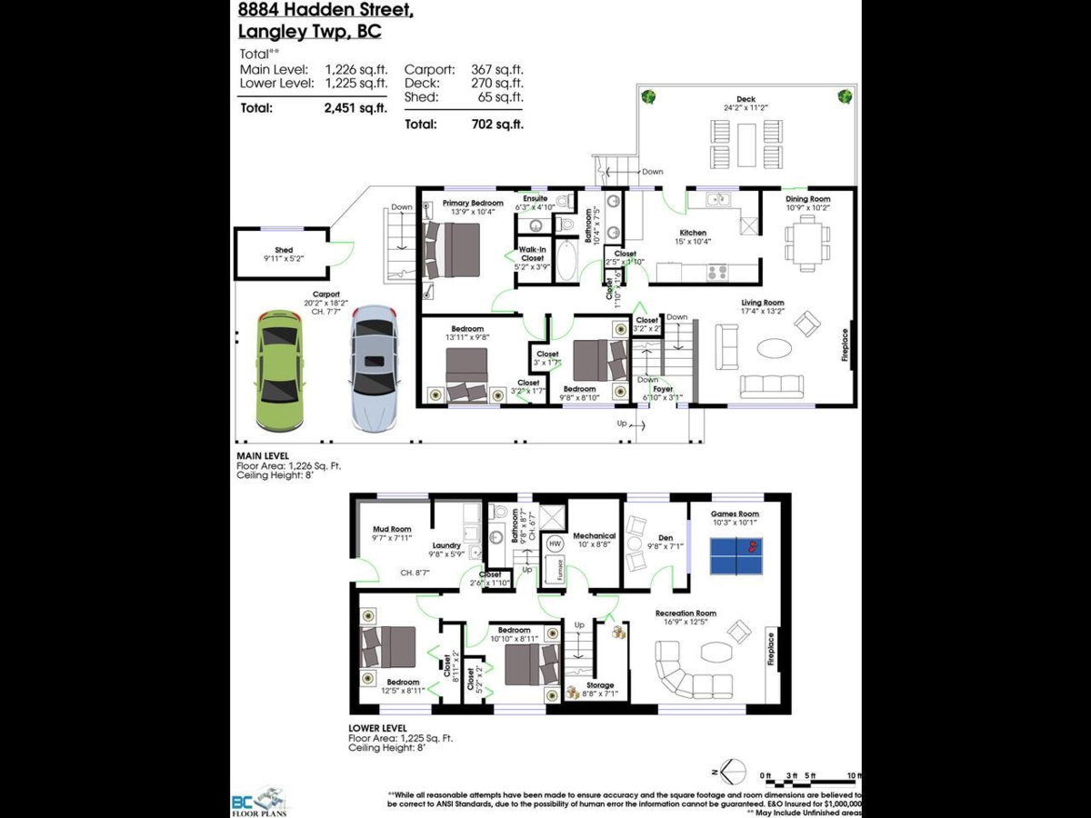 Street View Photo of 8884 Hadden Street, Langley, BC