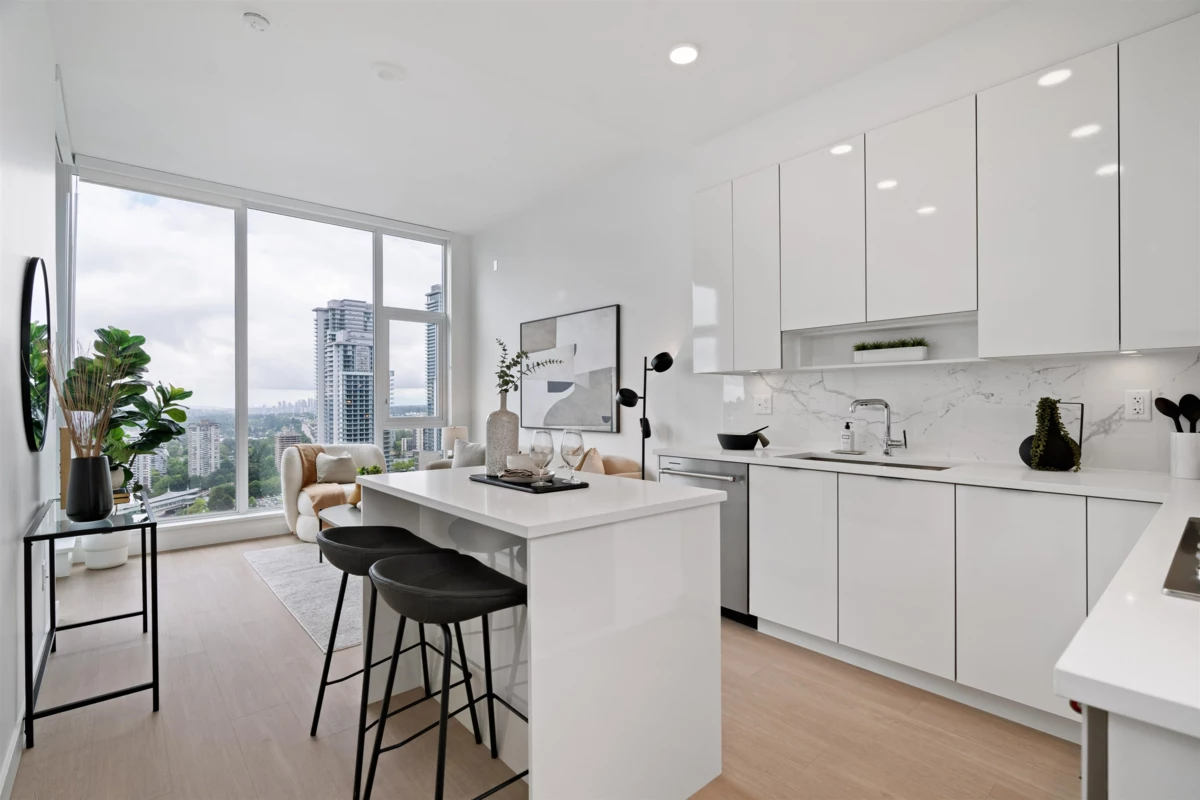 Kitchen Island Photo of 2307 555 Sydney Avenue, Coquitlam, BC