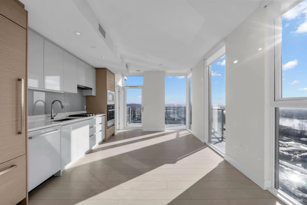 Living Room Photo of 2306 3538 Sawmill Crescent, Vancouver, BC