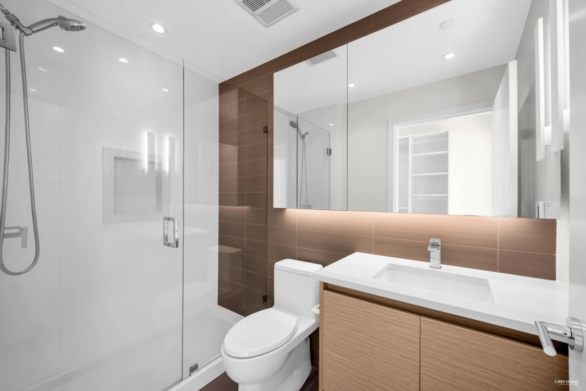 Primary Bathroom Photo of 2306 3538 Sawmill Crescent, Vancouver, BC