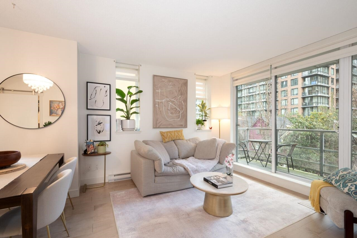 Exterior Rear Photo of 406 1133 Homer Street, Vancouver, BC