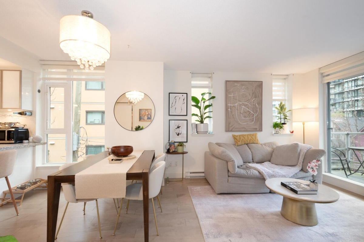 Family Room Photo of 406 1133 Homer Street, Vancouver, BC