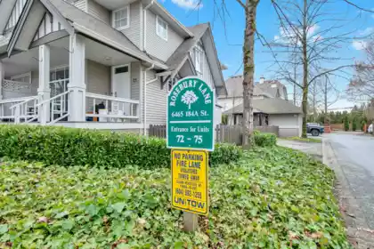 74 6465 184a Street, Surrey, BC, Surrey — Townhouse for sale