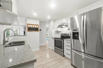 Kitchen Island Photo of 104 1423 Brunette Avenue, Coquitlam, BC