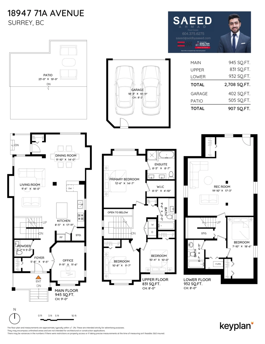 Playground / Recreational Area Near 18947 71a Avenue, Surrey, BC
