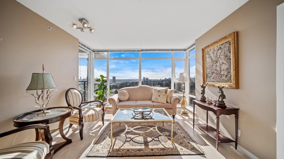 Bedroom 3 Photo of 1702 555 Delestre Avenue, Coquitlam, BC