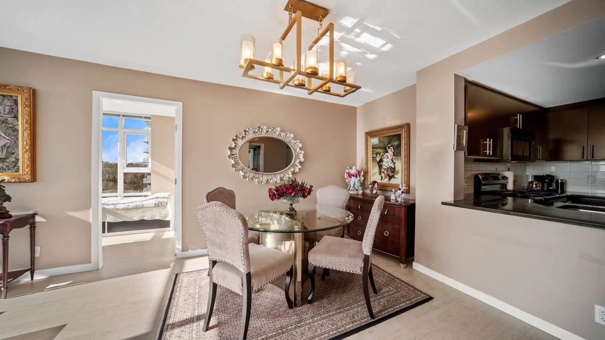 Kitchen Island Photo of 1702 555 Delestre Avenue, Coquitlam, BC