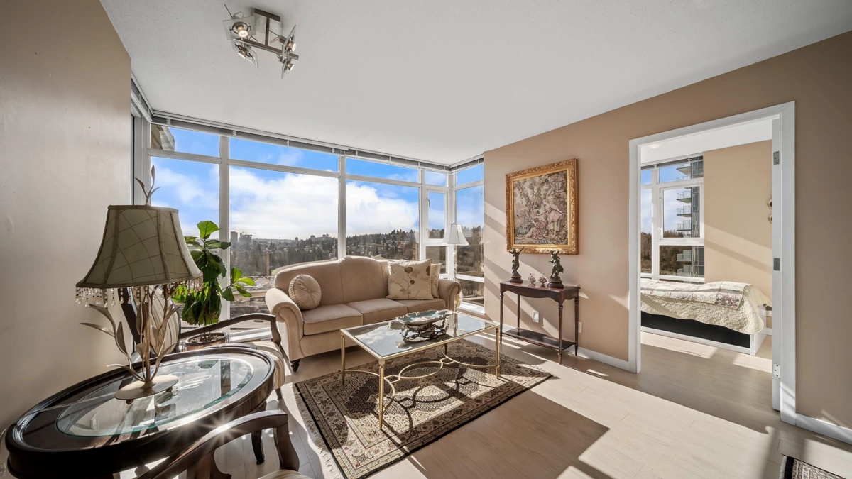 Primary Bedroom Photo of 1702 555 Delestre Avenue, Coquitlam, BC