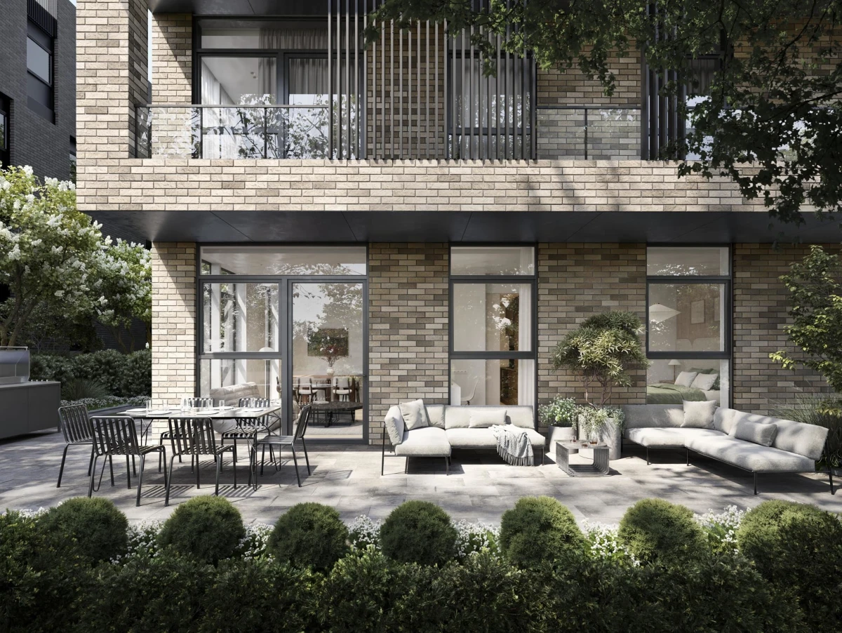 Exterior Rear Photo of 105 5020 Ash Street, Vancouver, BC