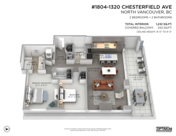 1804 1320 Chesterfield Avenue, North Vancouver, BC, North Vancouver — Apartment/Condo for sale