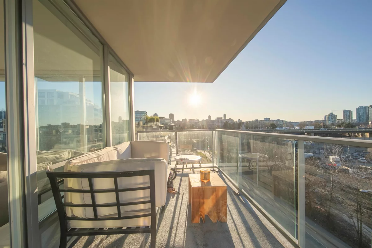 Dining Area Photo of 801 1833 Crowe Street, Vancouver, BC