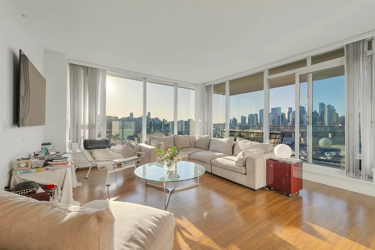 Exterior Rear Photo of 801 1833 Crowe Street, Vancouver, BC