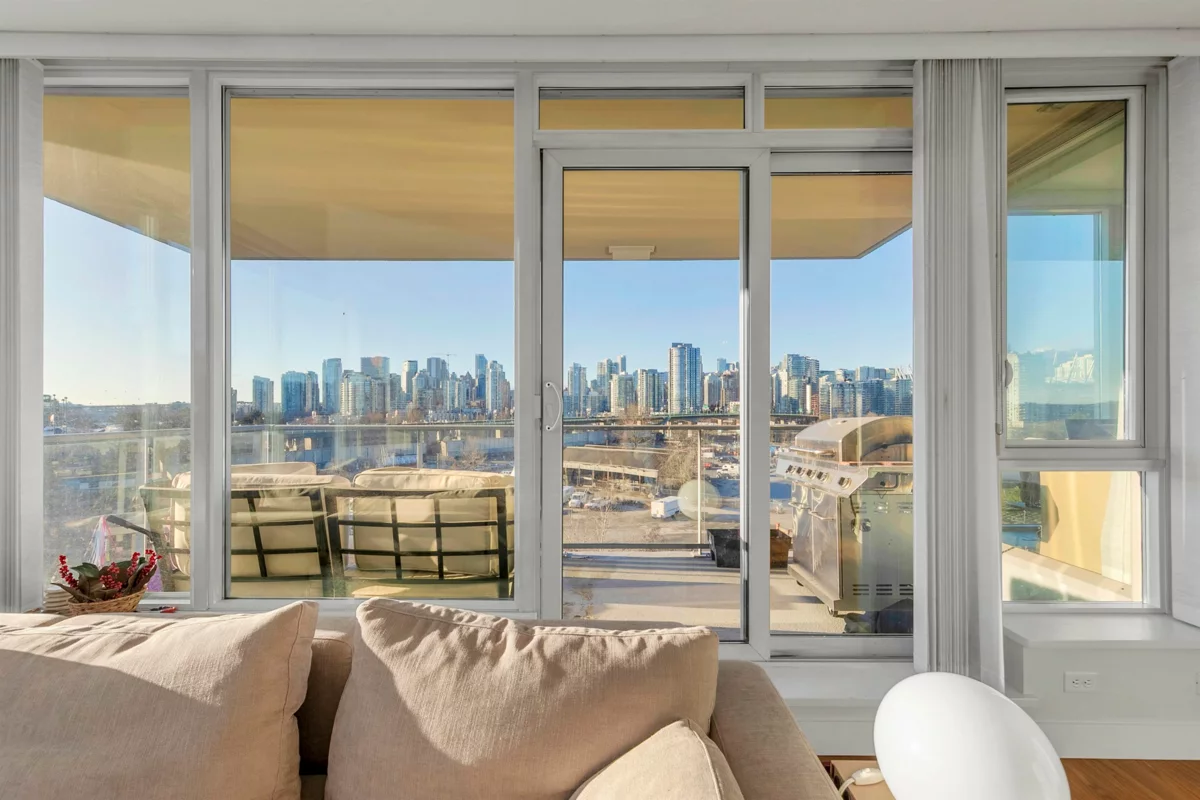 Family Room Photo of 801 1833 Crowe Street, Vancouver, BC