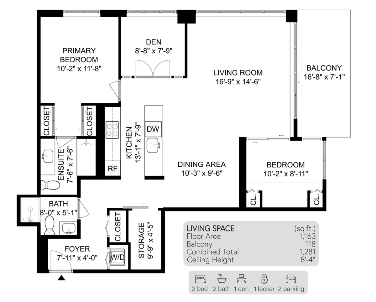 Swimming Pool Photo of 801 1833 Crowe Street, Vancouver, BC