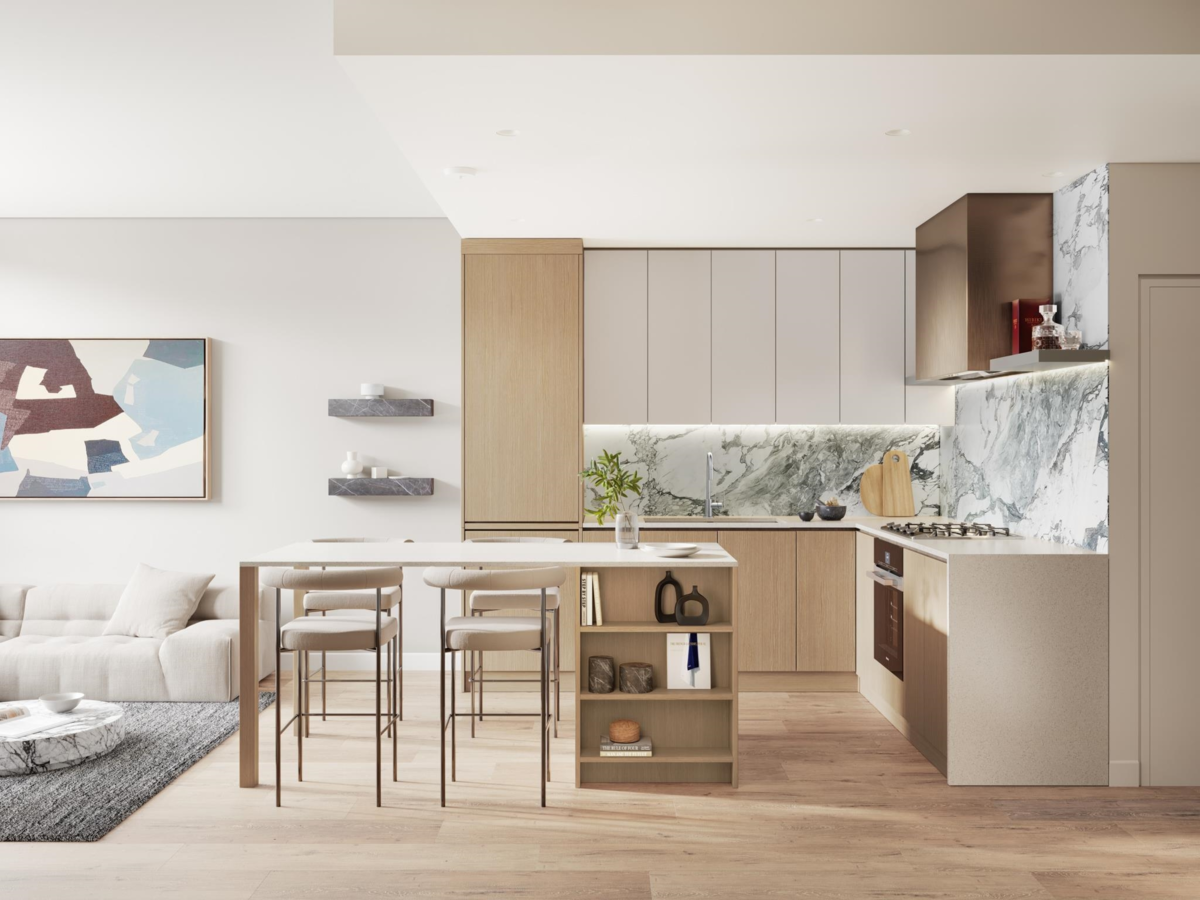 Exterior Rear Photo of 205 5080 Ash Street, Vancouver, BC