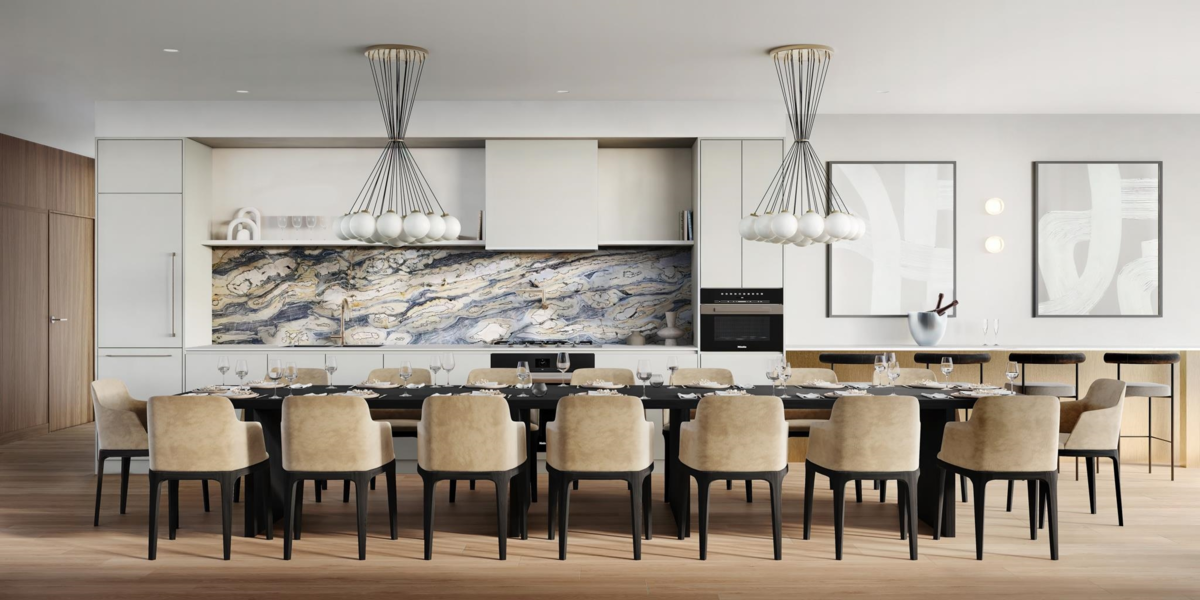 Kitchen Island Photo of 205 5080 Ash Street, Vancouver, BC