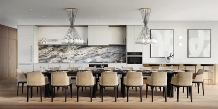 Kitchen Island Photo of 205 5080 Ash Street, Vancouver, BC