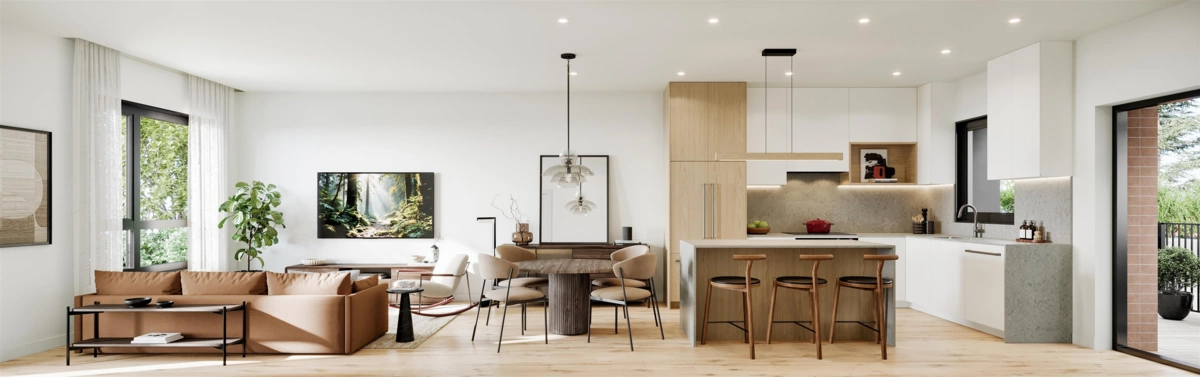 Dining Area Photo of 10 1045 Ridgewood Drive, North Vancouver, BC