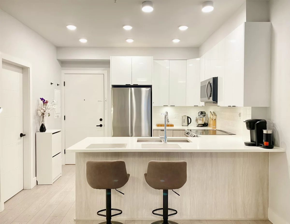 Living Room Photo of 202 20360 Logan Avenue, Langley, BC