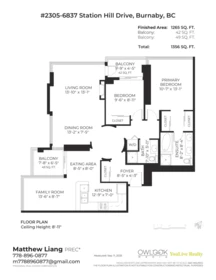 Aerial View of 2305 6837 Station Hill Drive, Burnaby, BC