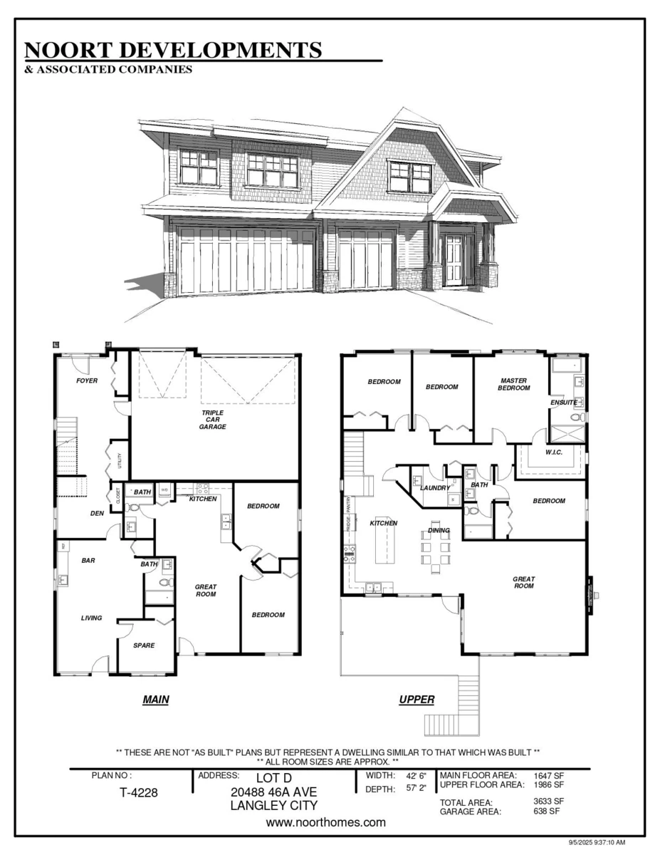 Living Room Photo of 20488 46a Avenue, Langley, BC