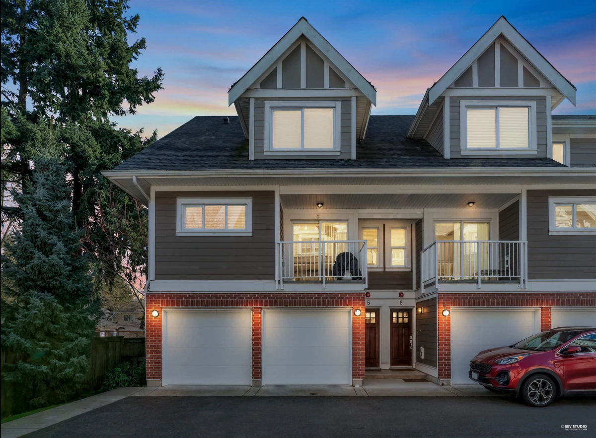 Exterior Rear Photo of 5 11490 84 Avenue, Delta, BC