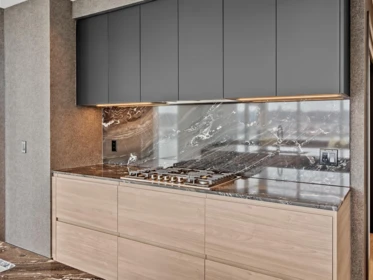 Kitchen Island Photo of 608 680 Quayside Drive, New Westminster, BC