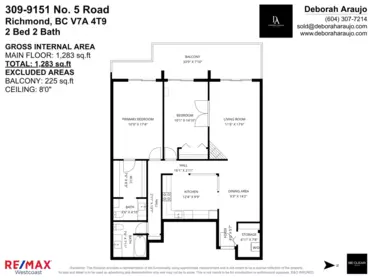 Fitness Center Photo Near 309 9151 No. 5 Road, Richmond, BC
