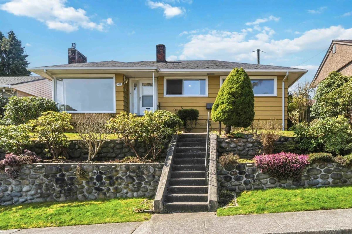 Exterior Rear Photo of 922 Surrey Street, New Westminster, BC