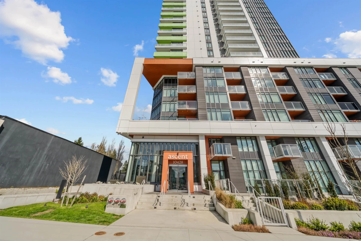 Exterior Rear Photo of 2502 10428 Whalley Boulevard, Surrey, BC