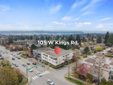 Front Yard Photo of 104 105 W Kings Road, North Vancouver, BC