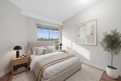 Primary Bedroom Photo of 307 19131 Ford Road, Pitt Meadows, BC