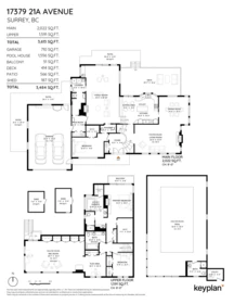 17379 21a Avenue, Surrey, BC, Surrey — Single Family Residence for sale
