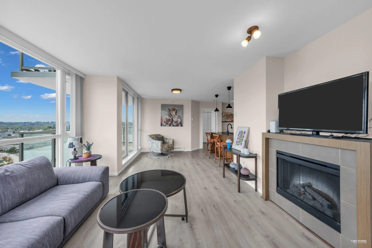 Living Room Photo of 1506 4888 Brentwood Drive, Burnaby, BC