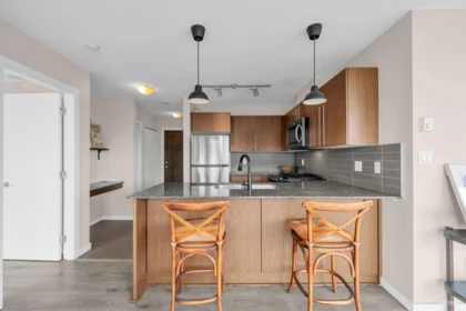 Kitchen Island Photo of 1506 4888 Brentwood Drive, Burnaby, BC