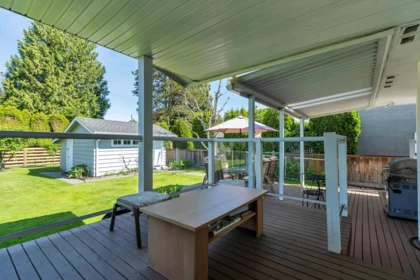 Aerial View of 5233 Westminster Avenue, Delta, BC