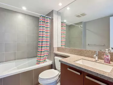 Guest Bathroom Photo of 1802 5811 No. 3 Road, Richmond, BC