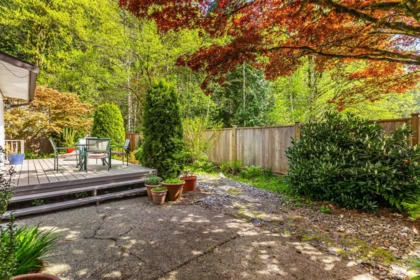 Backyard Photo of 1884 Bluff Way, Coquitlam, BC
