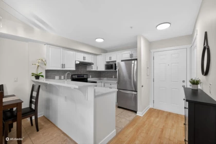 Kitchen Island Photo of 315 6960 120 Street, Surrey, BC